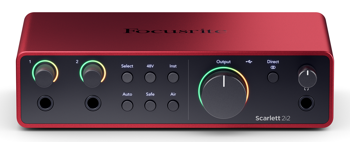 Focusrite Scarlett 2i2 4th Gen Lydkort