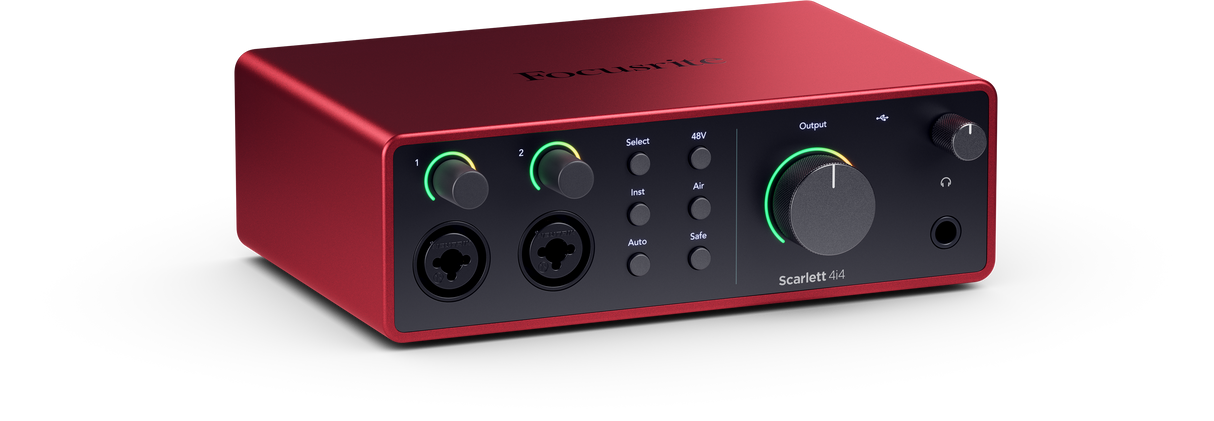 Focusrite Scarlett 4i4 4th Gen Lydkort