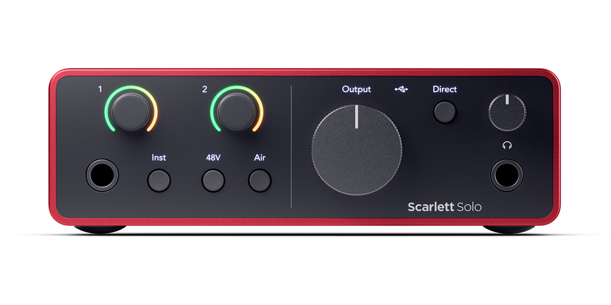 Focusrite Scarlett Solo Studio 4th Gen Lydkort Pakke