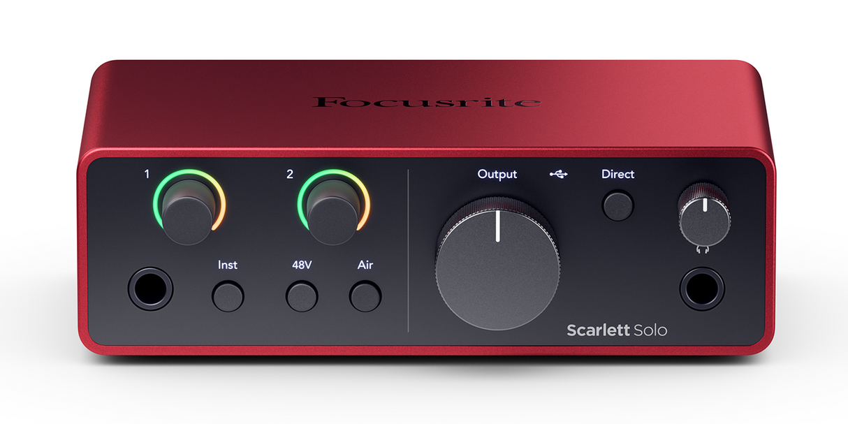 Focusrite Scarlett Solo Studio 4th Gen Lydkort Pakke