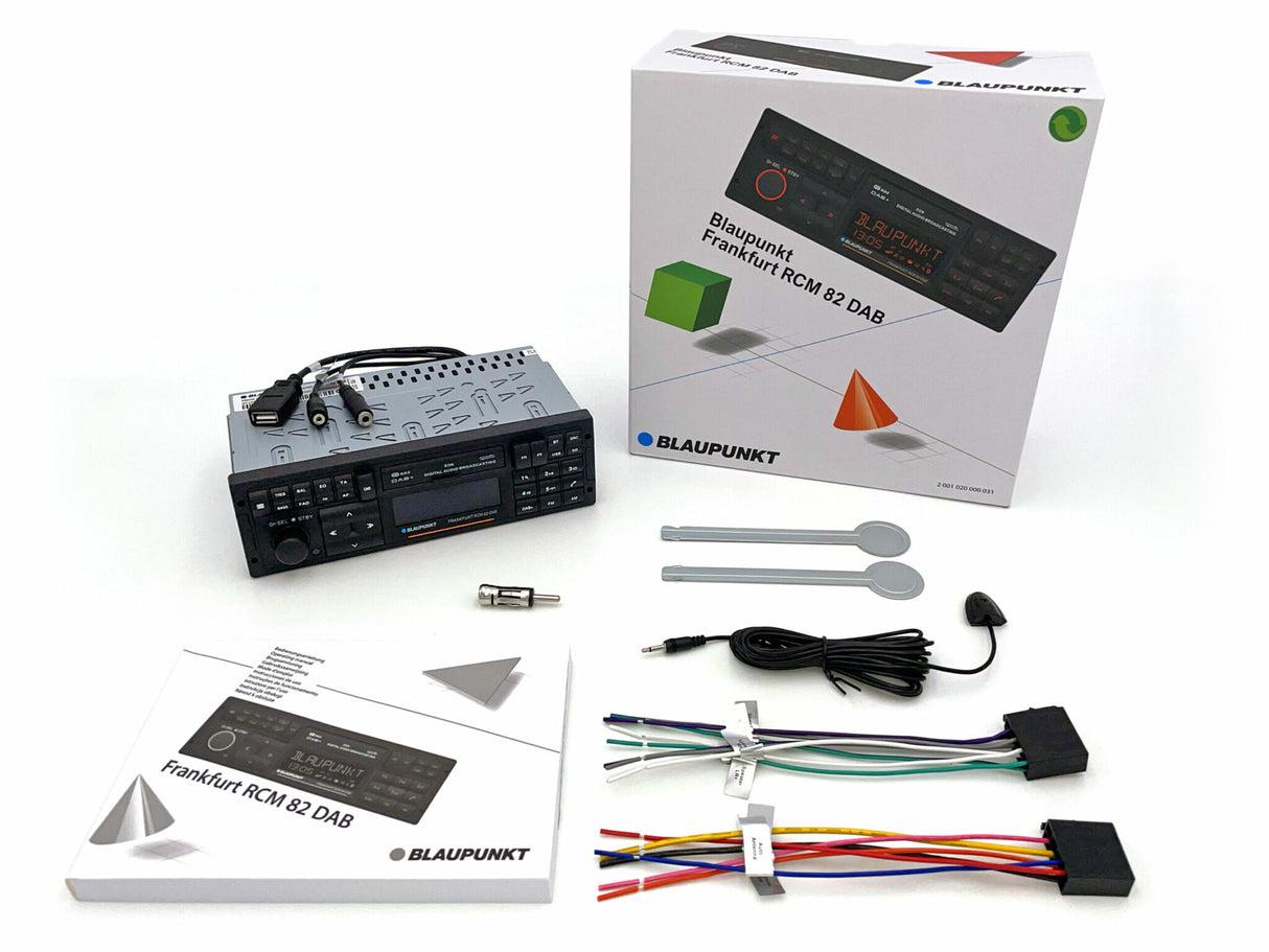 RETURVARE- Blaupunkt Frankfurt RCM 82 Bilradio m. DAB+ og Bluetooth