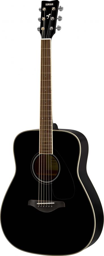 Yamaha FG820 BLII Western Guitar Startpakke (Sort)