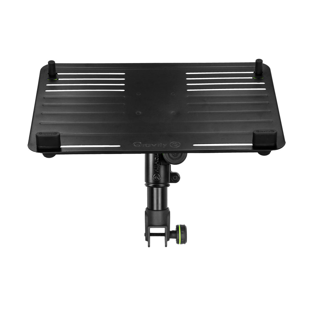 Gravity FT 01 LT T B - Fleksibel laptopbakke til DJ-bord