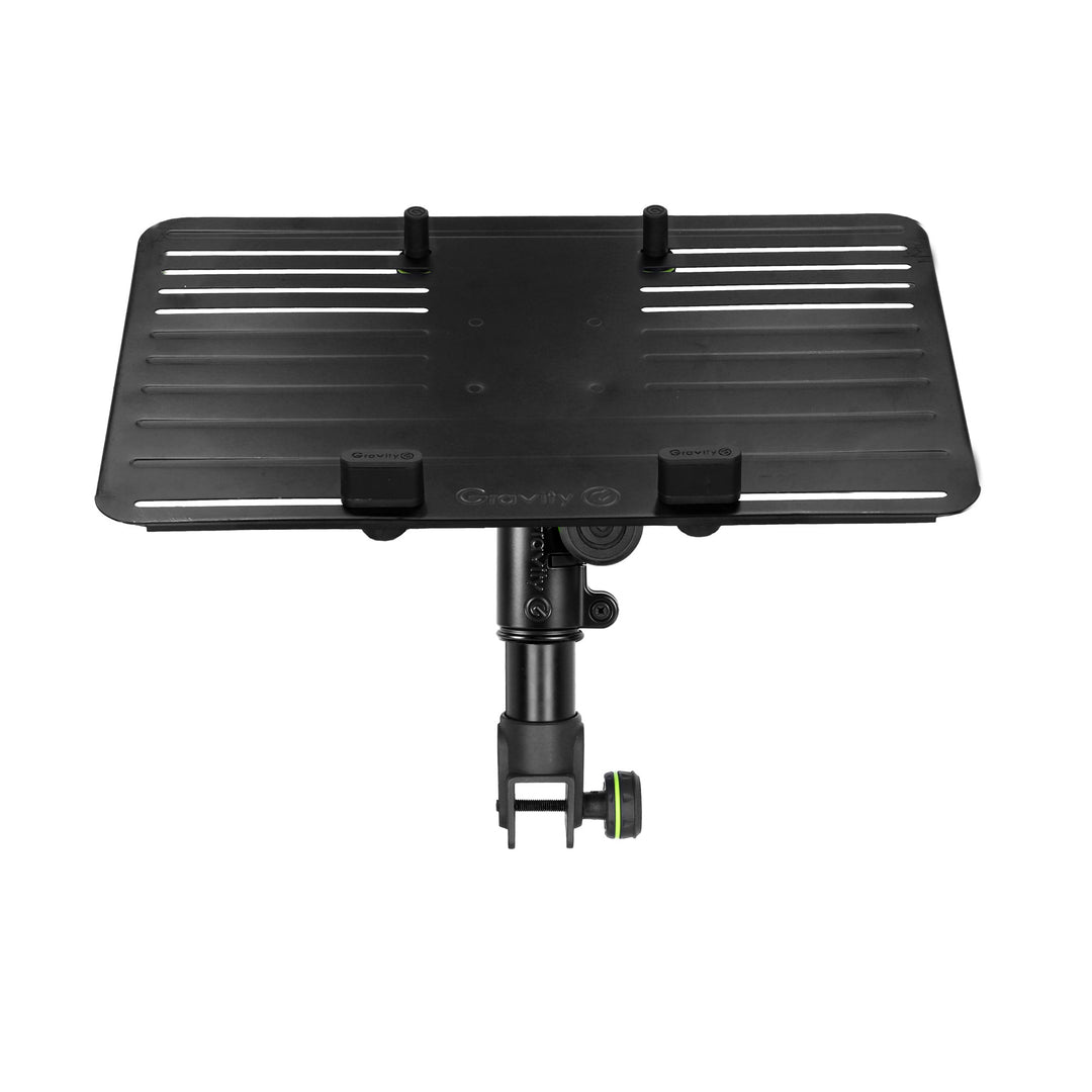 Gravity FT 01 LT T B - Fleksibel laptopbakke til DJ-bord