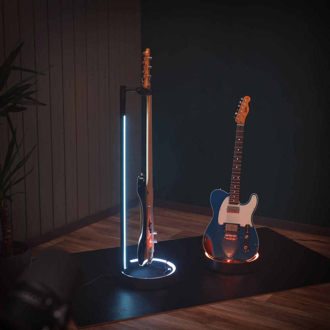 Gravity GS LS 01 NH B - Guitar GLOW-STAND®, Neckhug