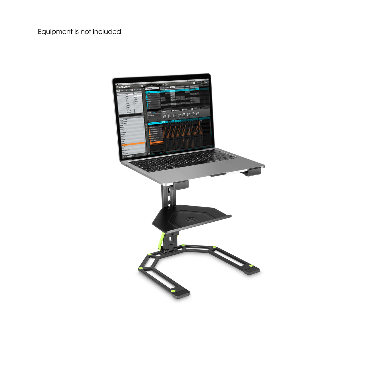 Gravity KSX 2 RD SET 2 - Dobbelt X-formet keyboardstativ og støttebord, sæt 2