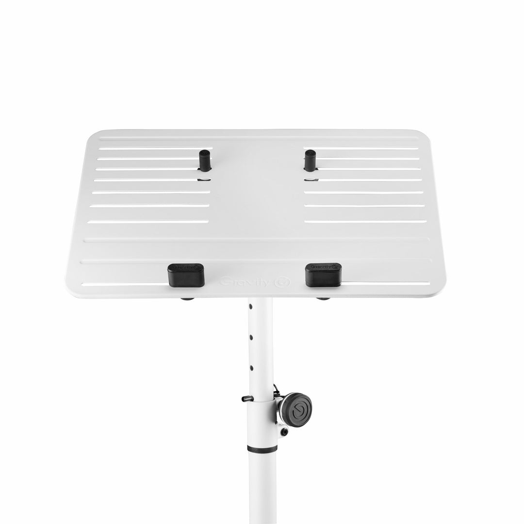 Gravity LTS T 02 W - Universelt laptopstativ med justerbare holderpinde og stålbase