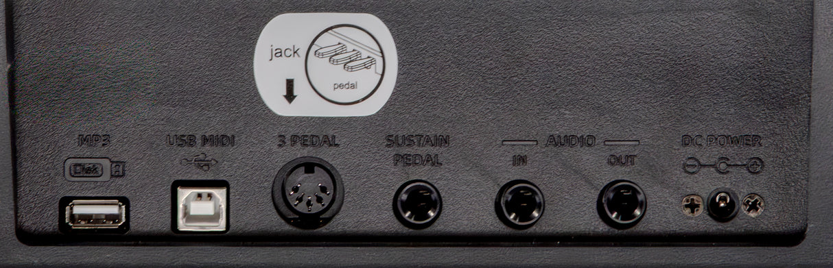 Grooveland P450 El Klaver (Hvid) Komplet Pakke