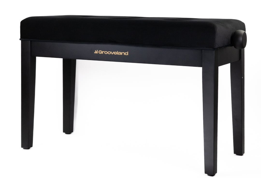 Grooveland KB320 Dobbelt Klaverbænk (Mat Sort)