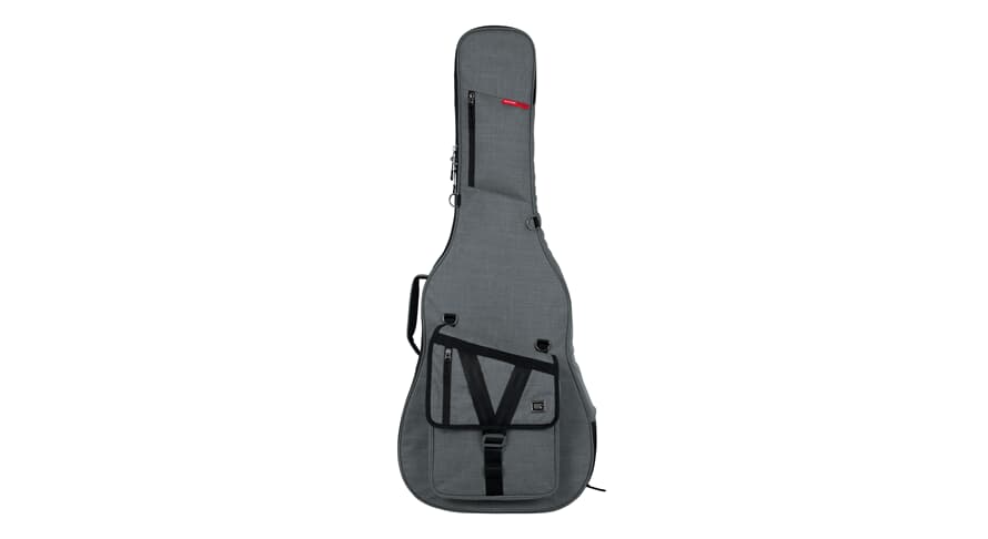 Gator GT-ACOUSTIC-GRY gig bag til westernguitar, grå