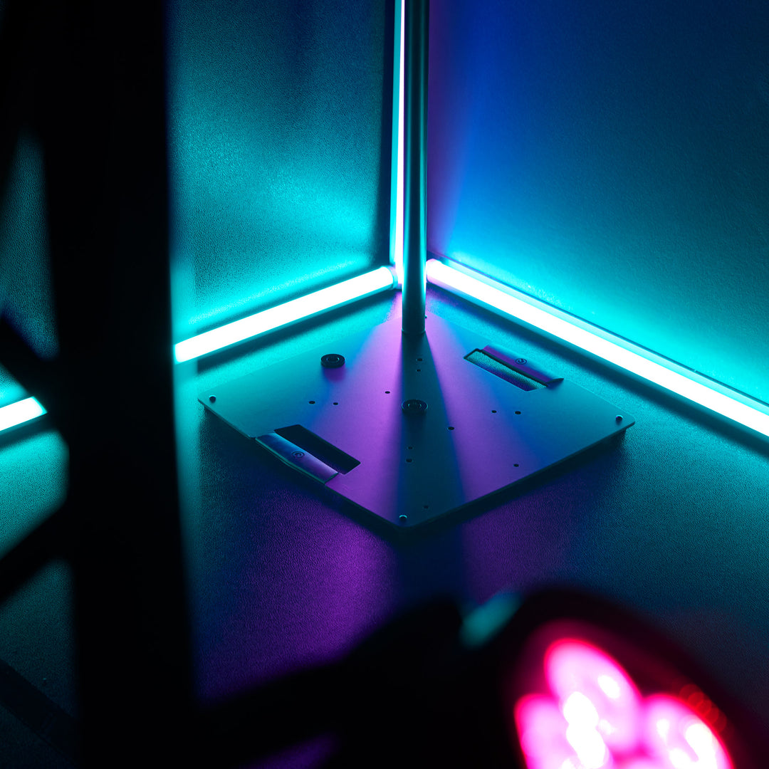 Gravity TWB 431 T B - Multifunktionel firkantet stål-tourbase med mulighed for trussmontering
