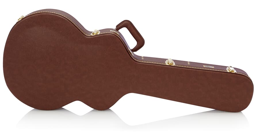 Gator GW-335-BROWN trækasse til semi-hollow, brun