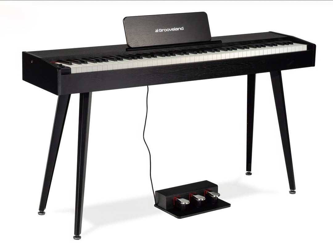 Grooveland DDP-140 El Klaver (Sort) Bundle