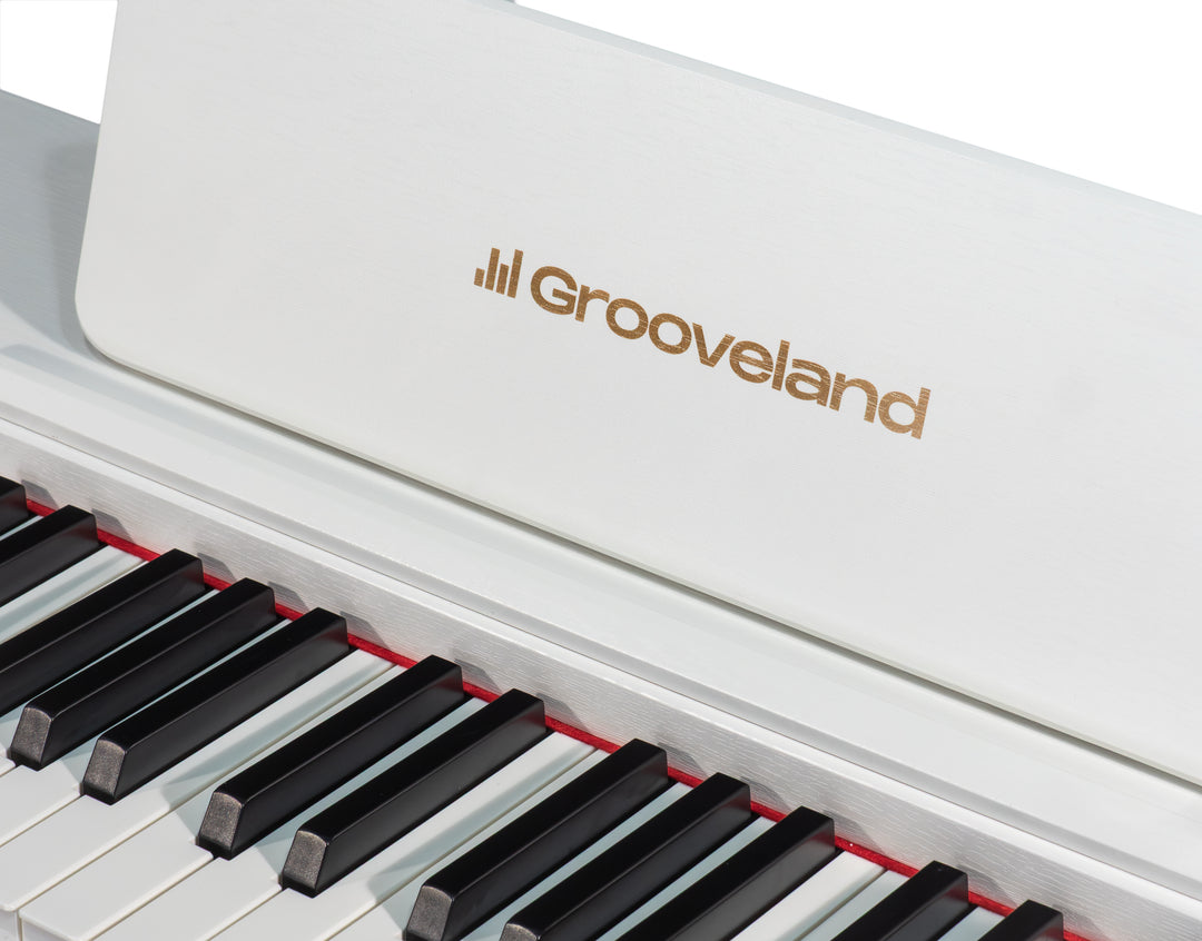 Grooveland DDP-140 El Klaver (Hvid) Bundle