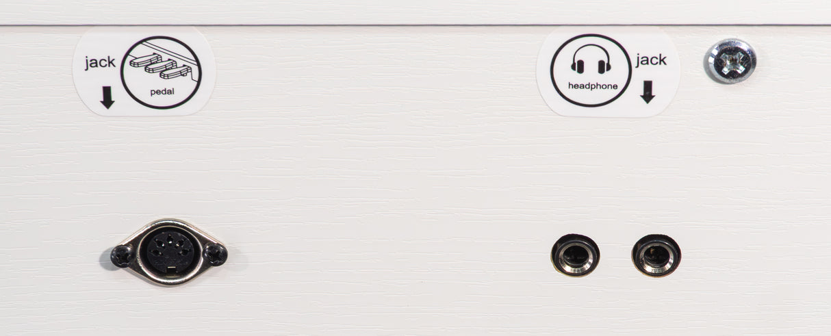 Grooveland DDP-140 El Klaver (Hvid) Bundle