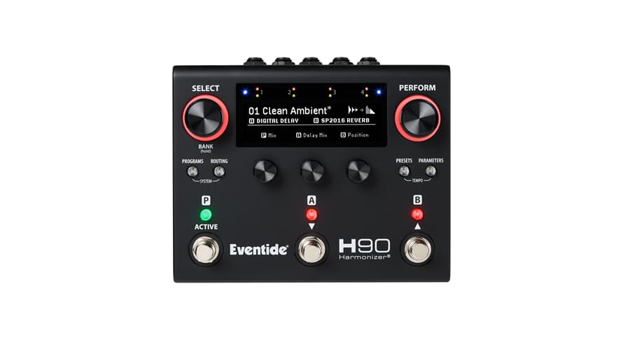 Eventide H90 Dark Harmonizer multieffektpedal, begrænset udgave
