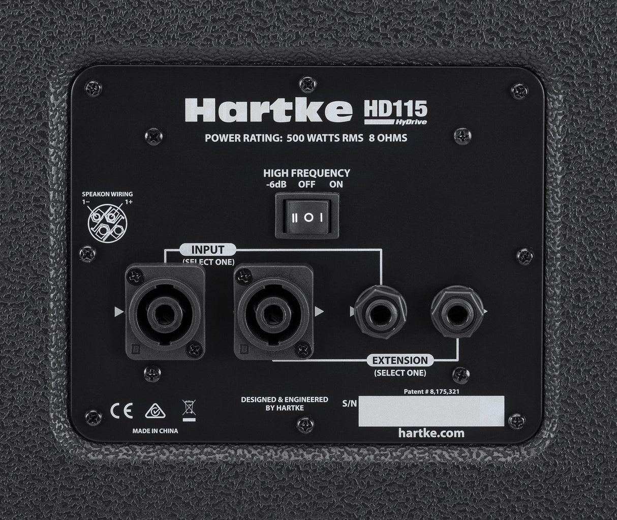Hartke HyDrive HD115 Bas Kabinet