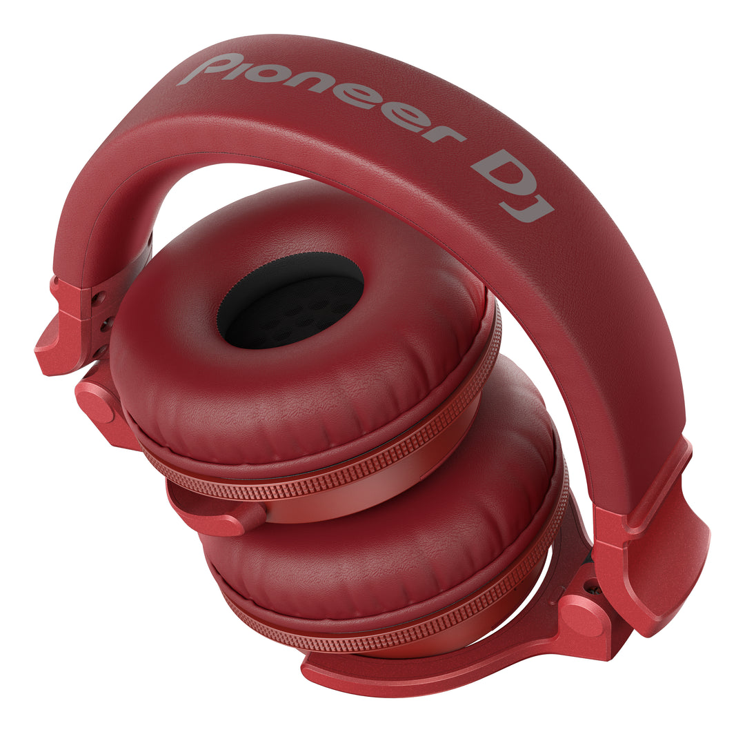 Pioneer DJ HDJ-CUE1BT-R - Bluetooth DJ-Høretelefoner (Rød)