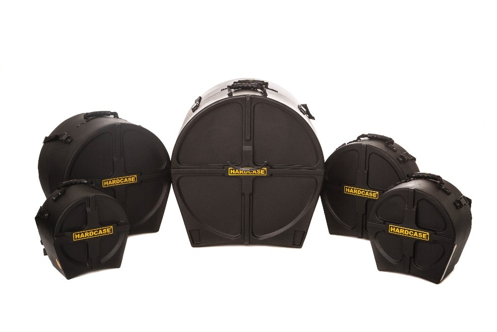Hardcase Rock Fusion 3 Drum Case Kit