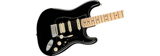 Fender American Performer Stratocaster HSS El-guitar (Sort)