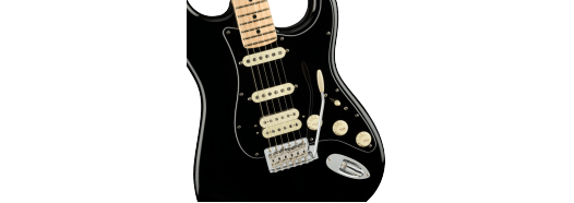 Fender American Performer Stratocaster HSS El-guitar (Sort)
