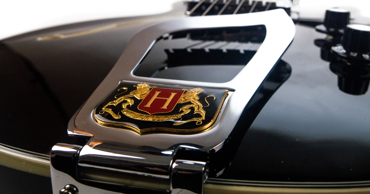 Hagstrom Alvar El-guitar (Sort)