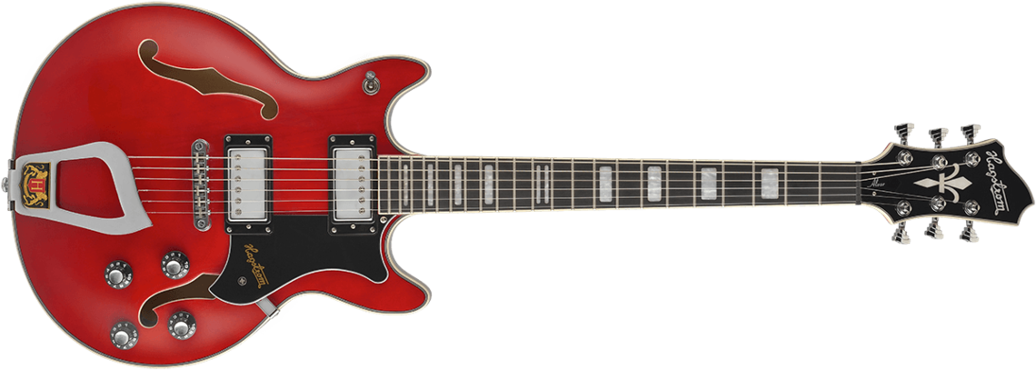Hagstrom Alvar El-guitar (Wild Cherry)
