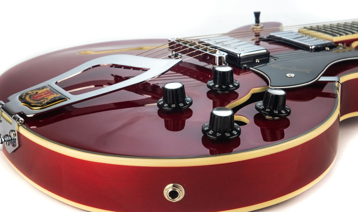 Hagstrom Alvar El-guitar (Wild Cherry)
