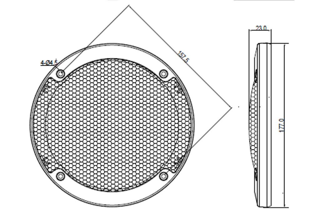 BLAUPUNKT ICx 662 2-vejs Bilhøjttalere (17 cm, 6,5")