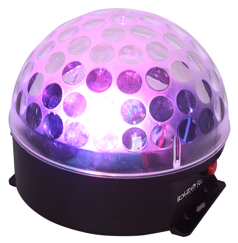 Ibiza Astro-Bat RGBA LED diskolys