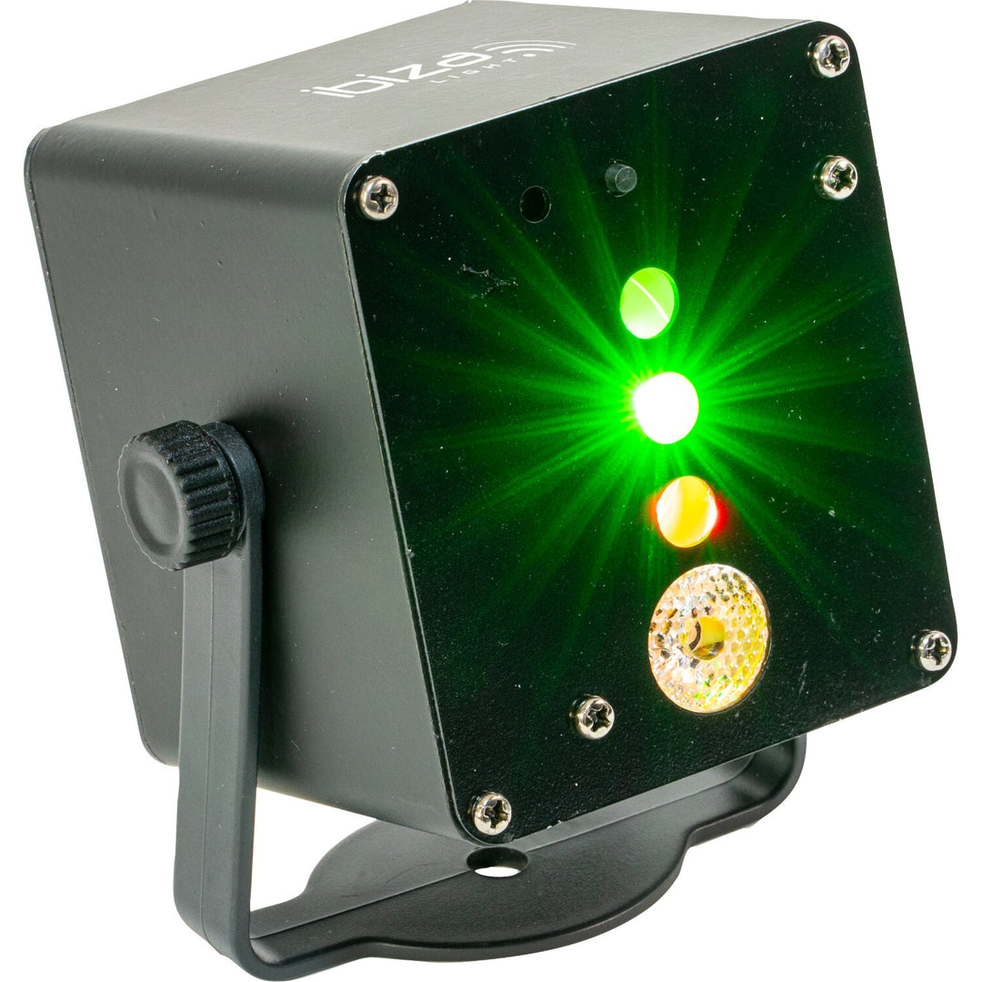 Ibiza Batteridrevet Lyseffekt m. Laser