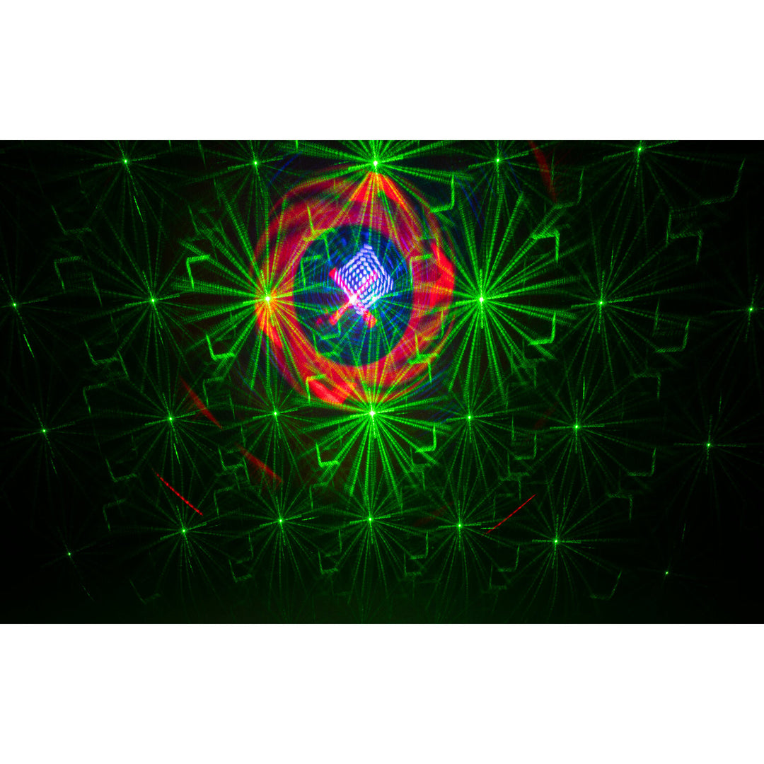 Ibiza Batteridrevet Lyseffekt m. Laser