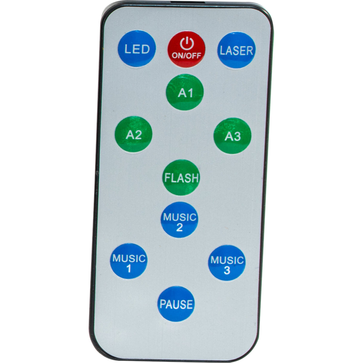 Ibiza Batteridrevet Lyseffekt m. Laser