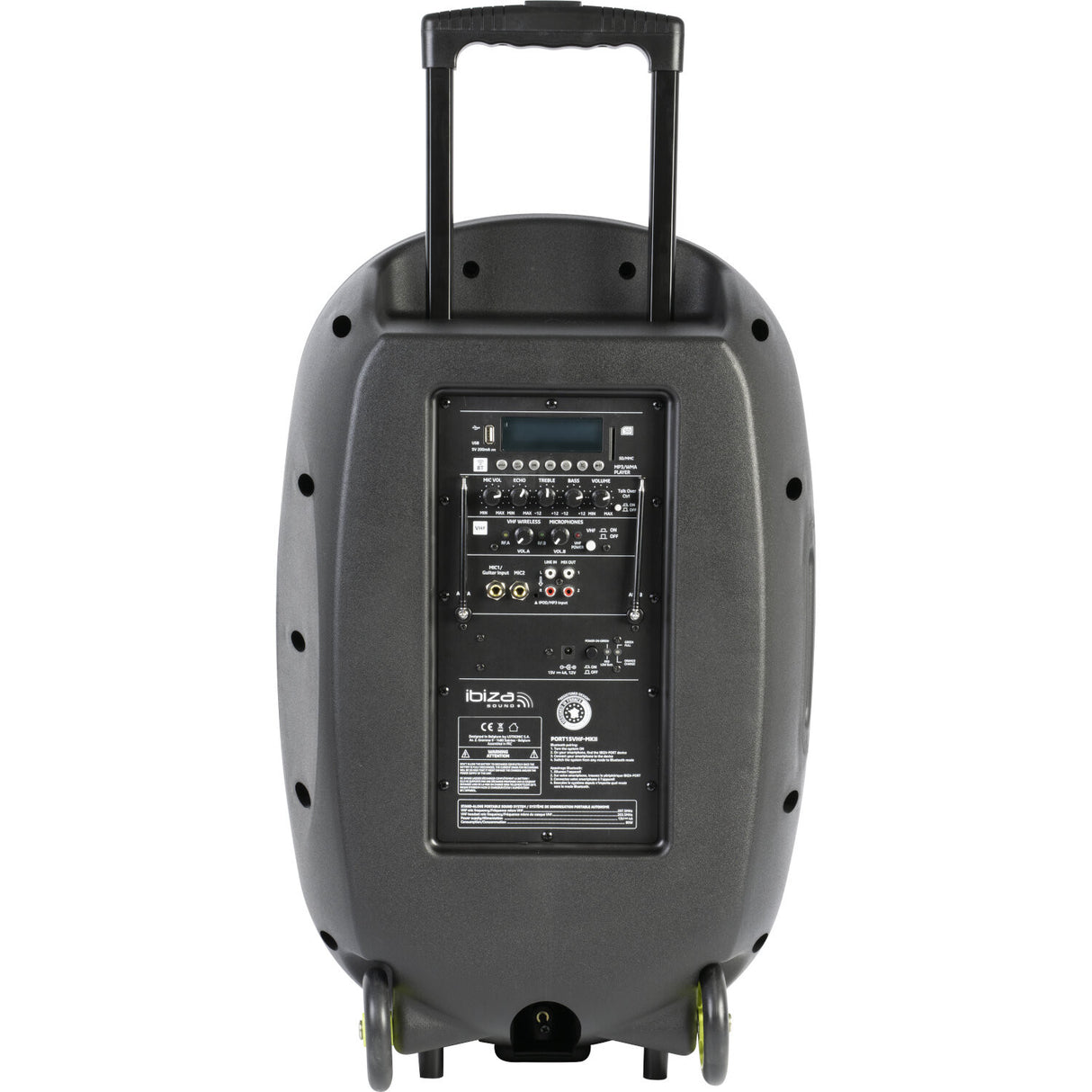 Ibiza PORT15VHF-MKII-TWS - Transportabel Højttaler (800W)