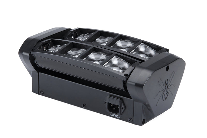 Ibiza Mini Spider Lyseffekt (RGBW)