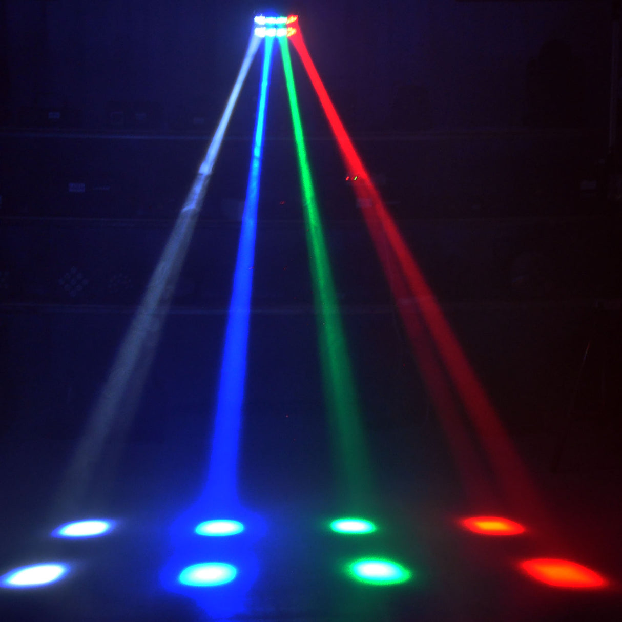 Ibiza Mini Spider Lyseffekt (RGBW)