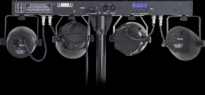 Ibiza Lysbar LED + Laser