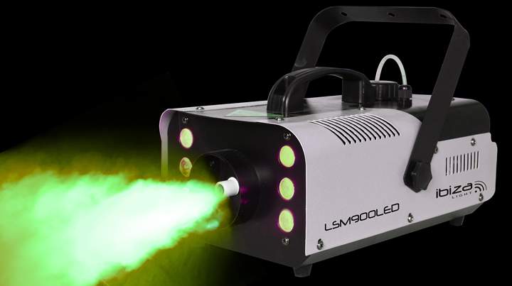 Ibiza Røgmaskine LED + DMX (900W)