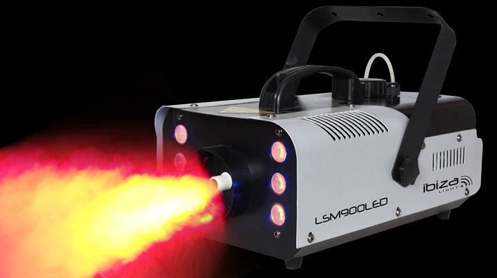 Ibiza Røgmaskine LED + DMX (900W)