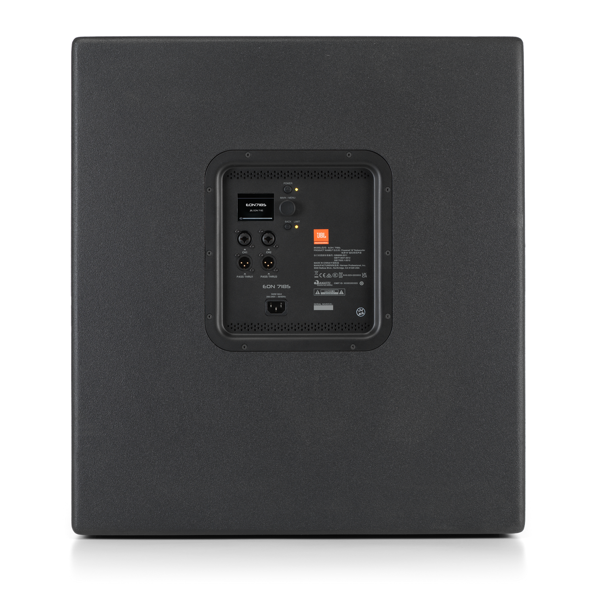 JBL EON718S - Aktiv Subwoofer (Sort)