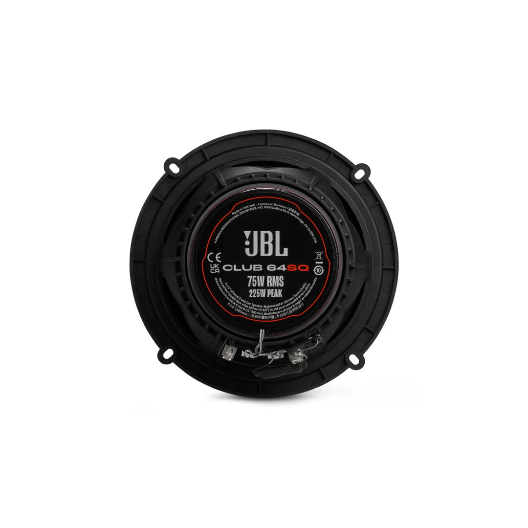 JBL Club 64SQ 6,5" 2-vejs bilhøjttalere, carbon