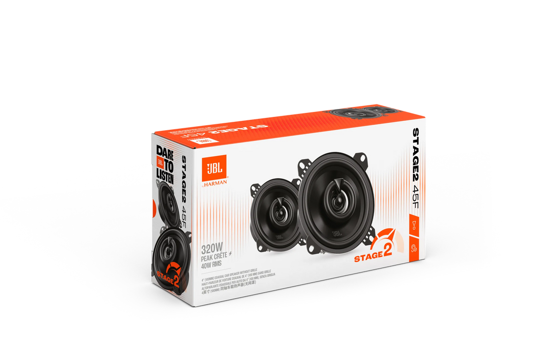 JBL Stage2 Gen2 45F 4" koaksiale bilhøjttalere
