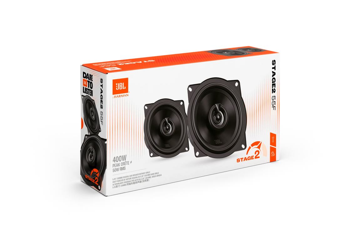 JBL Stage2 Gen2 55F 5,25" koaksiale bilhøjttalere