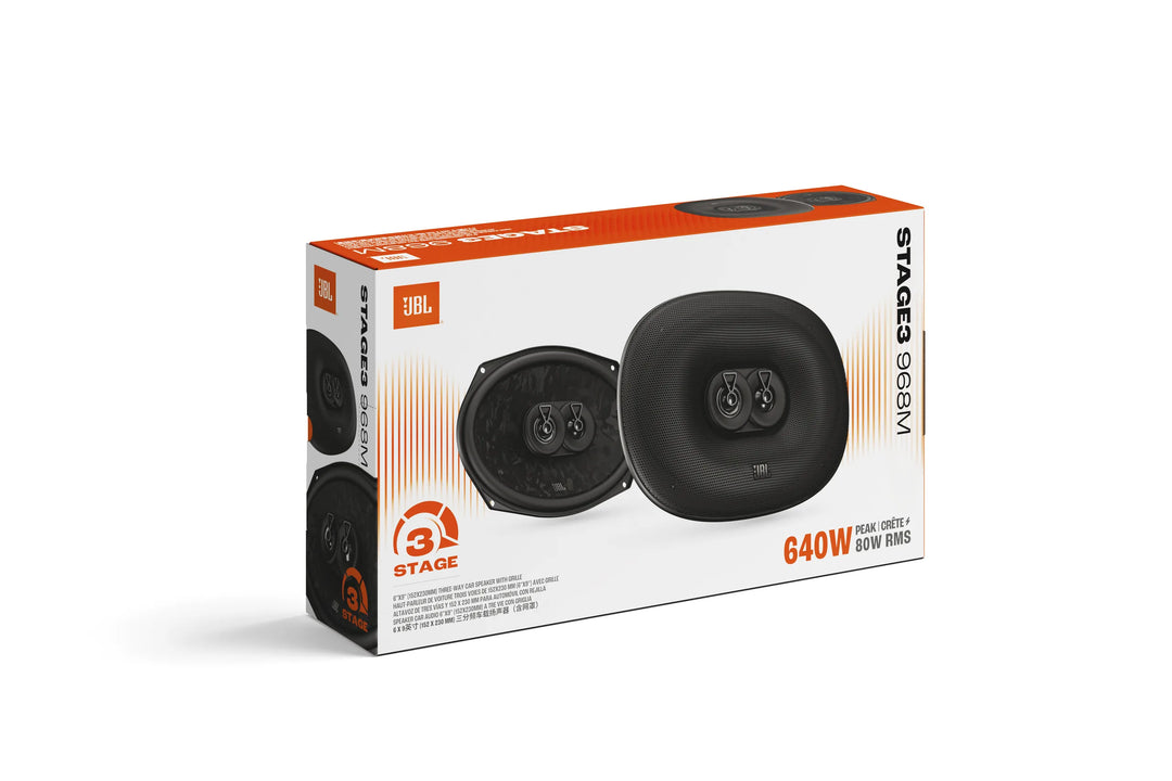 JBL Stage3 Gen2 968M 6x9" 3-vejs bilhøjttalere