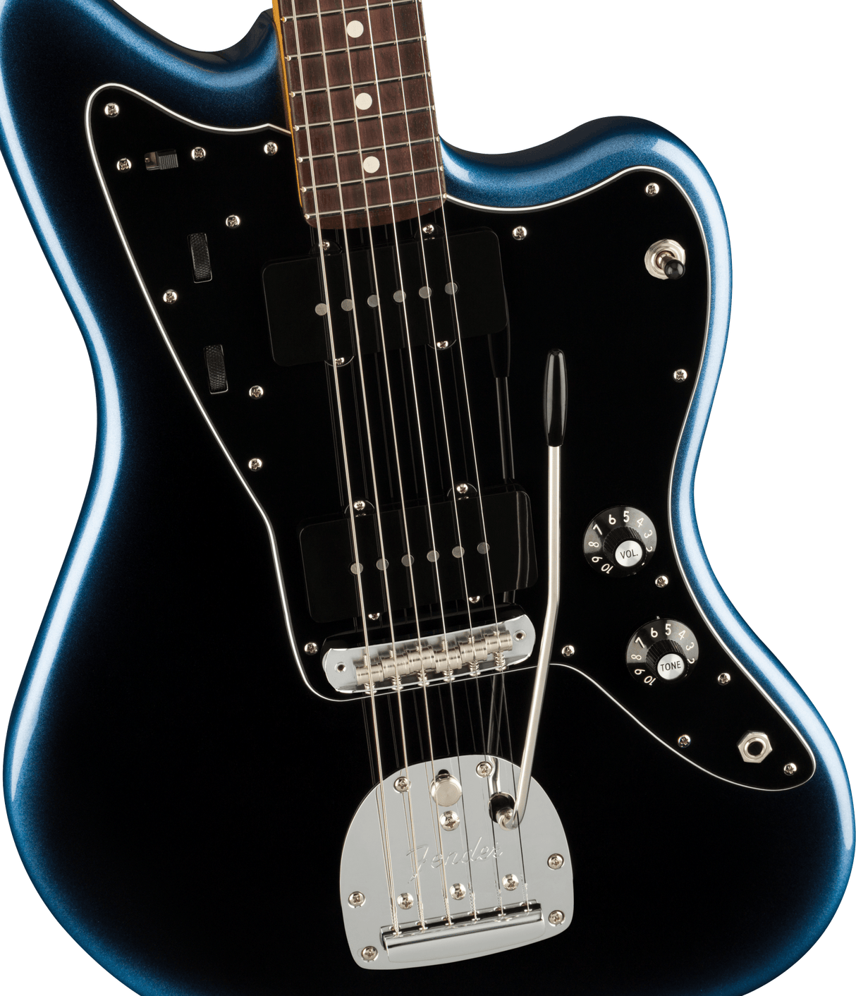 Fender American Professional II Jazzmaster El-guitar (Dark Night)
