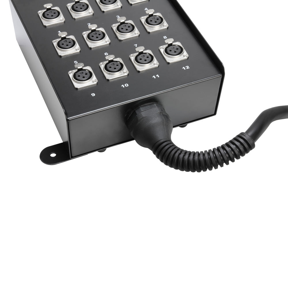 Multikabel med Stage Box 12/0 (10 m)