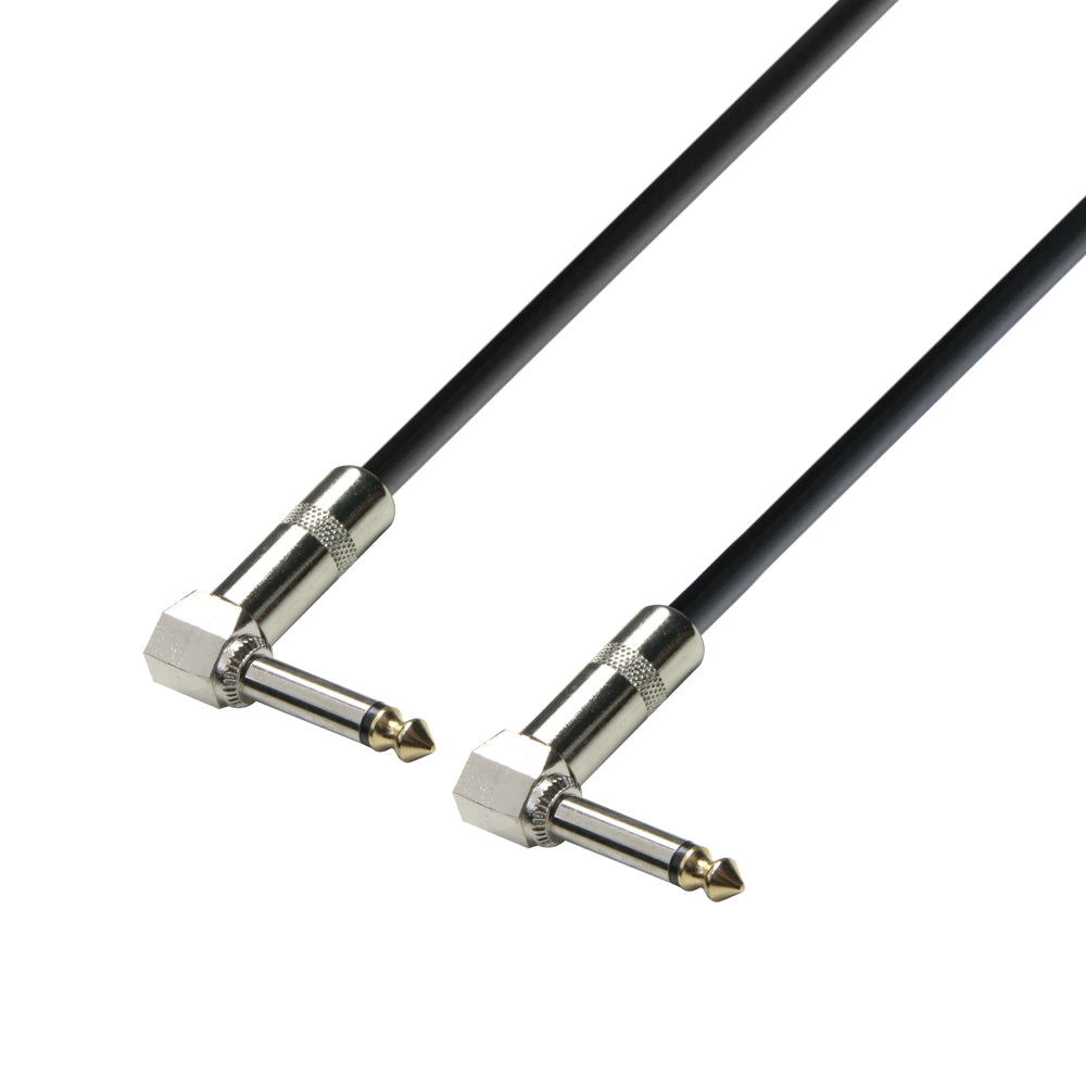 Instrument Kabel 6.3 mm Vinkel Jack mono til 6.3 mm Vinkel Jack mono