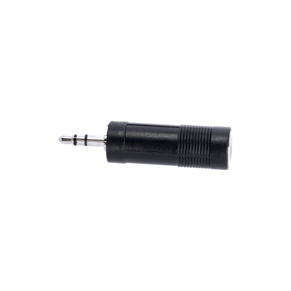 Adapter Audio Stik 6.3mm Stereo Jack Hun til 3.5mm Stereo Jack