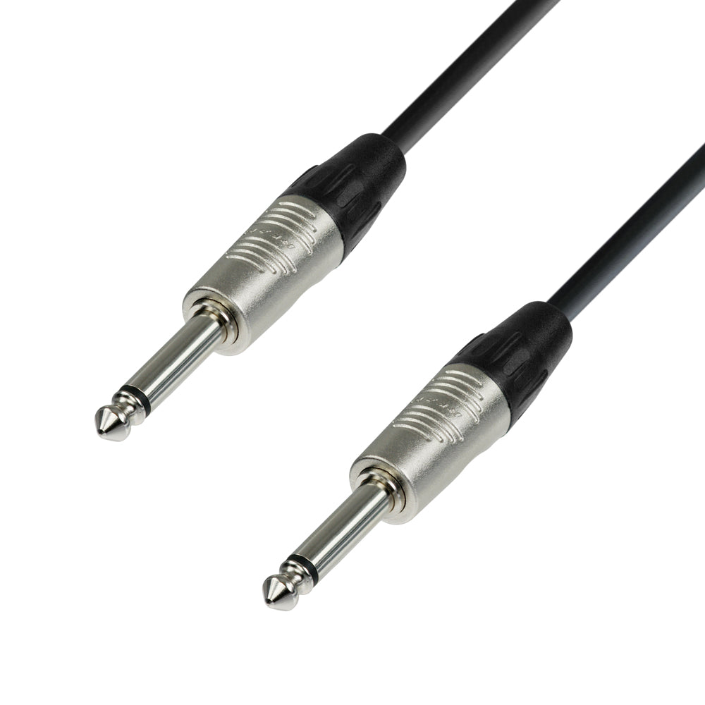 Adam Hall Cables 4 Star Serie - Instrument Cable REAN 6.3 mm Jack mono to 6.3 mm Jack mono 4.5 m