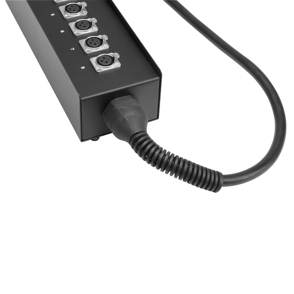 Multikabel med Stage Box 8/0 (10 m)